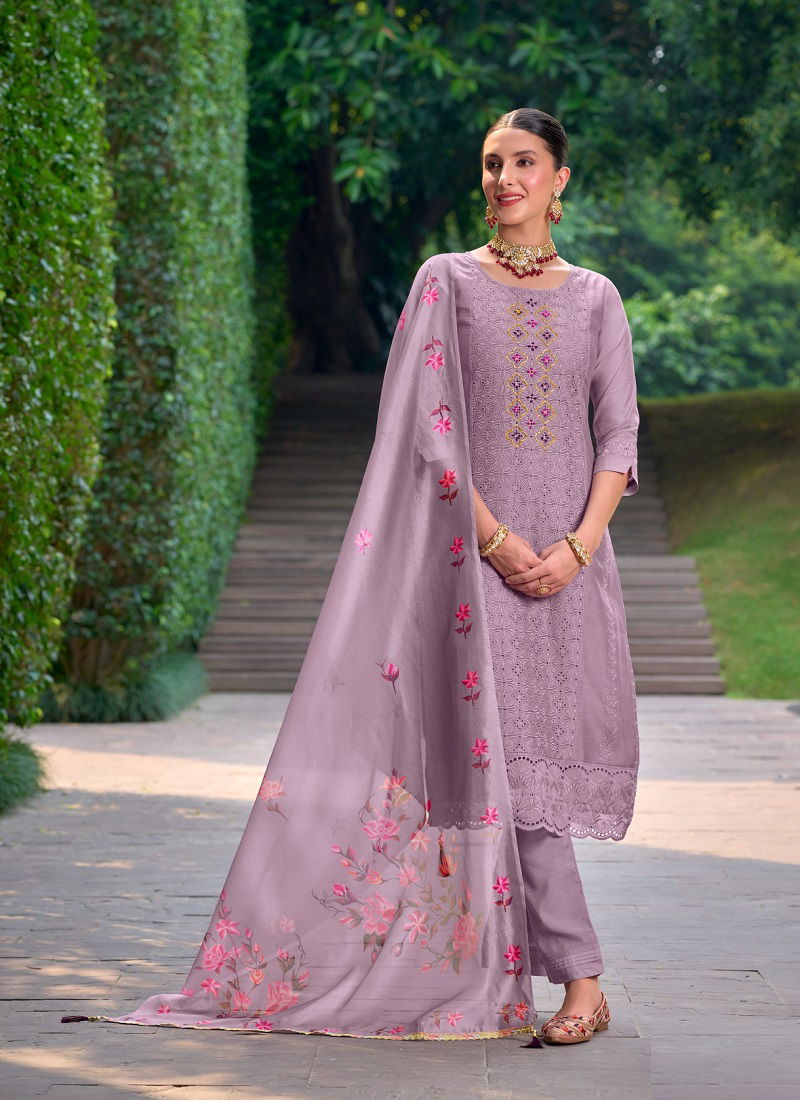 Chikankari Vol 2 By Lily And Lali Heavy Readymade Suits Catalog